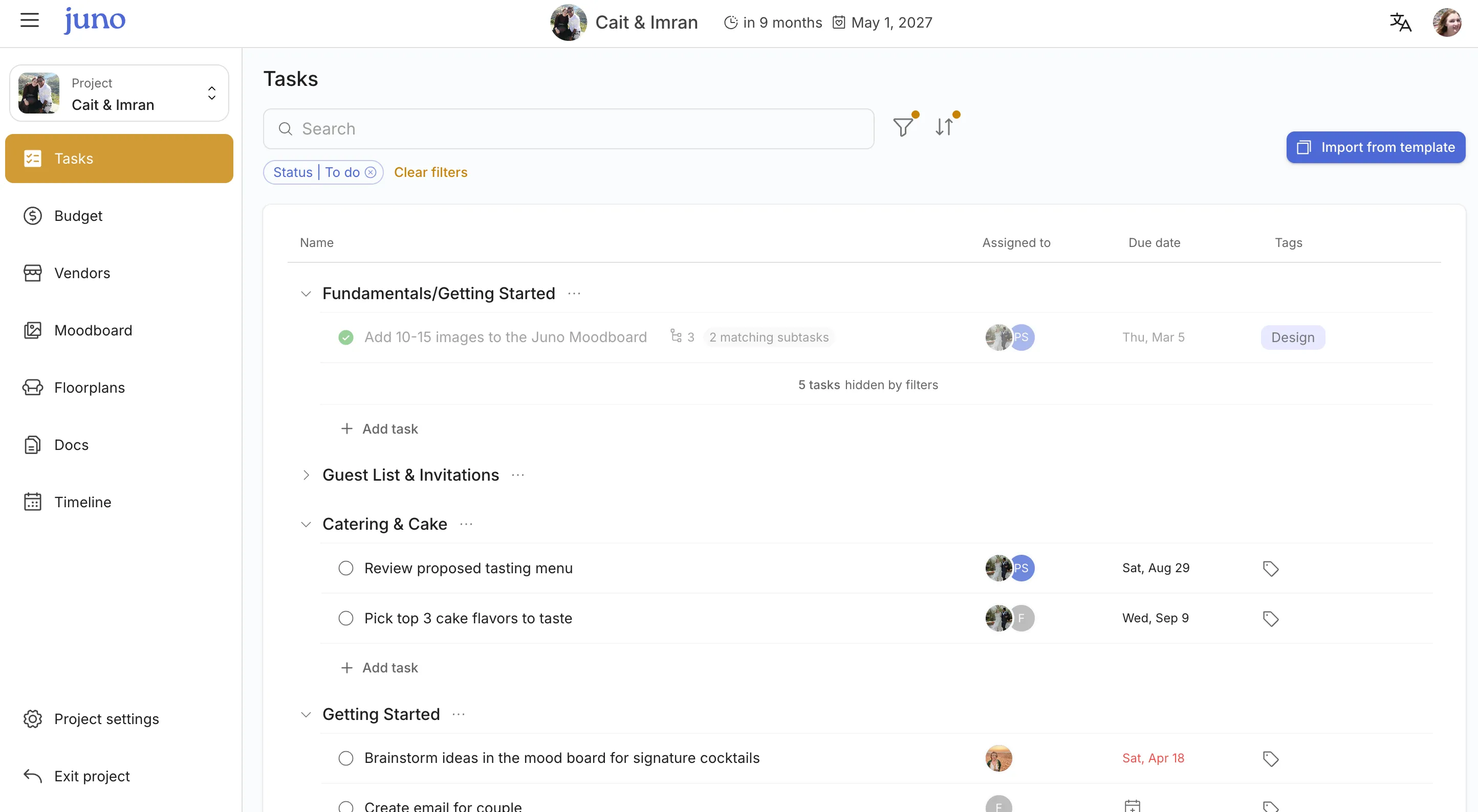 A SHARED TO-DO LIST